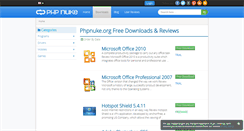 Desktop Screenshot of downloads.phpnuke.org