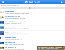 Tablet Screenshot of downloads.phpnuke.org