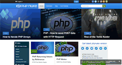 Desktop Screenshot of phpnuke.org